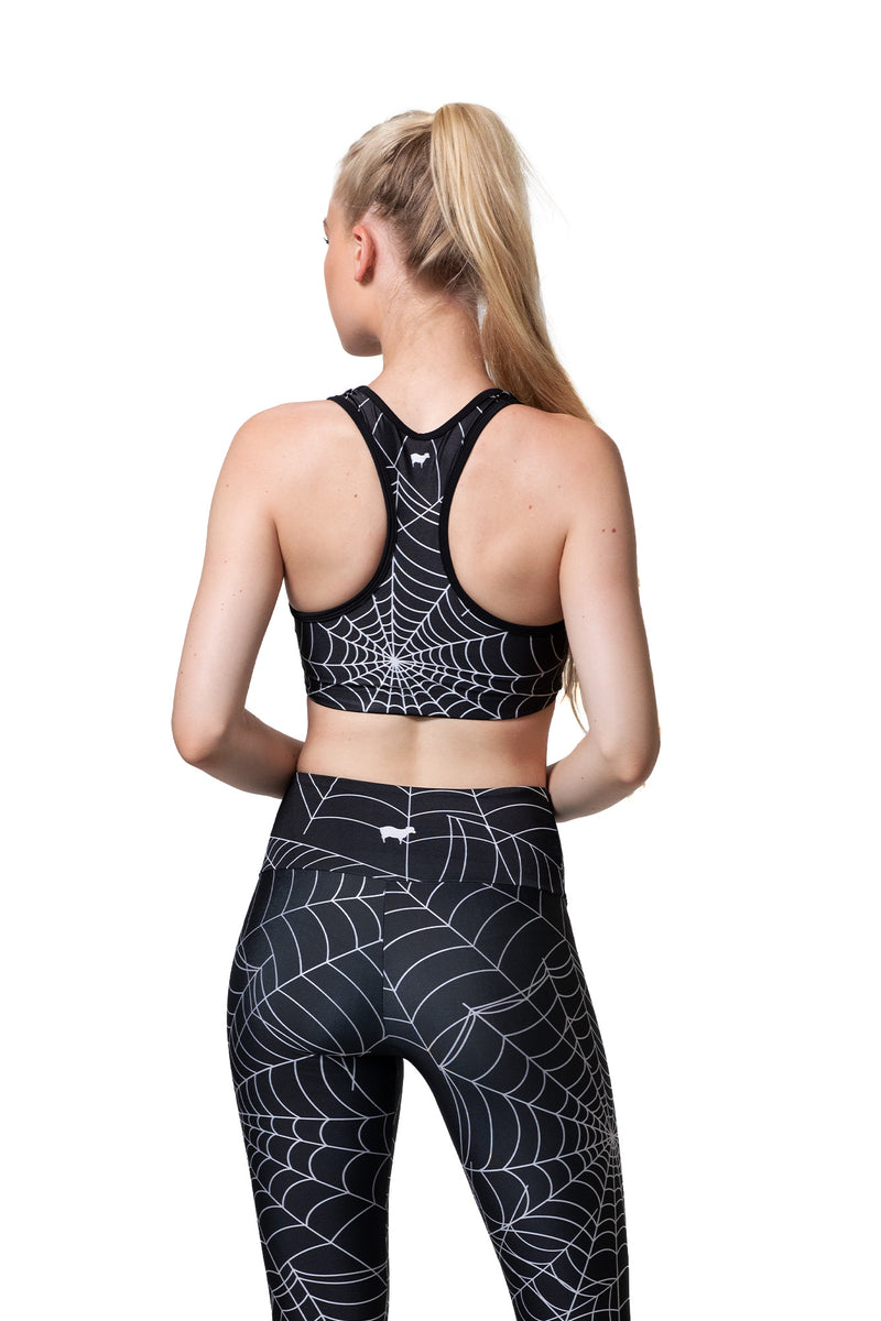 Webs All Over Sports Bra
