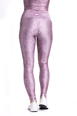 Dusty Pink Snake Skin Legging