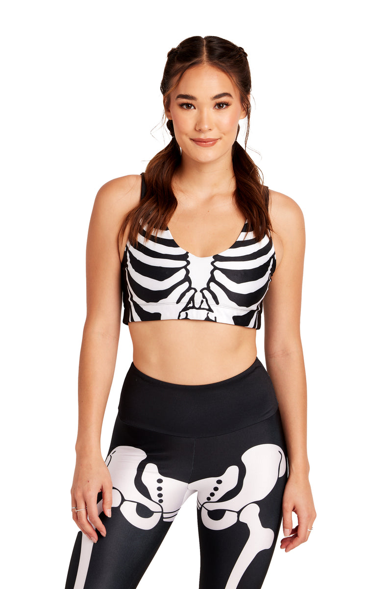 White Skeleton U-Bra