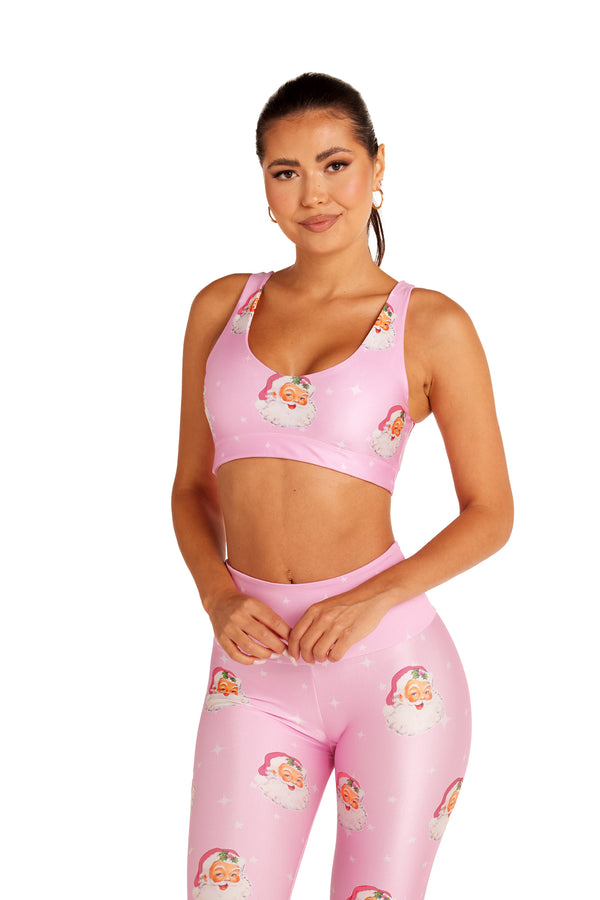 Pastel Pink Santa U-Bra