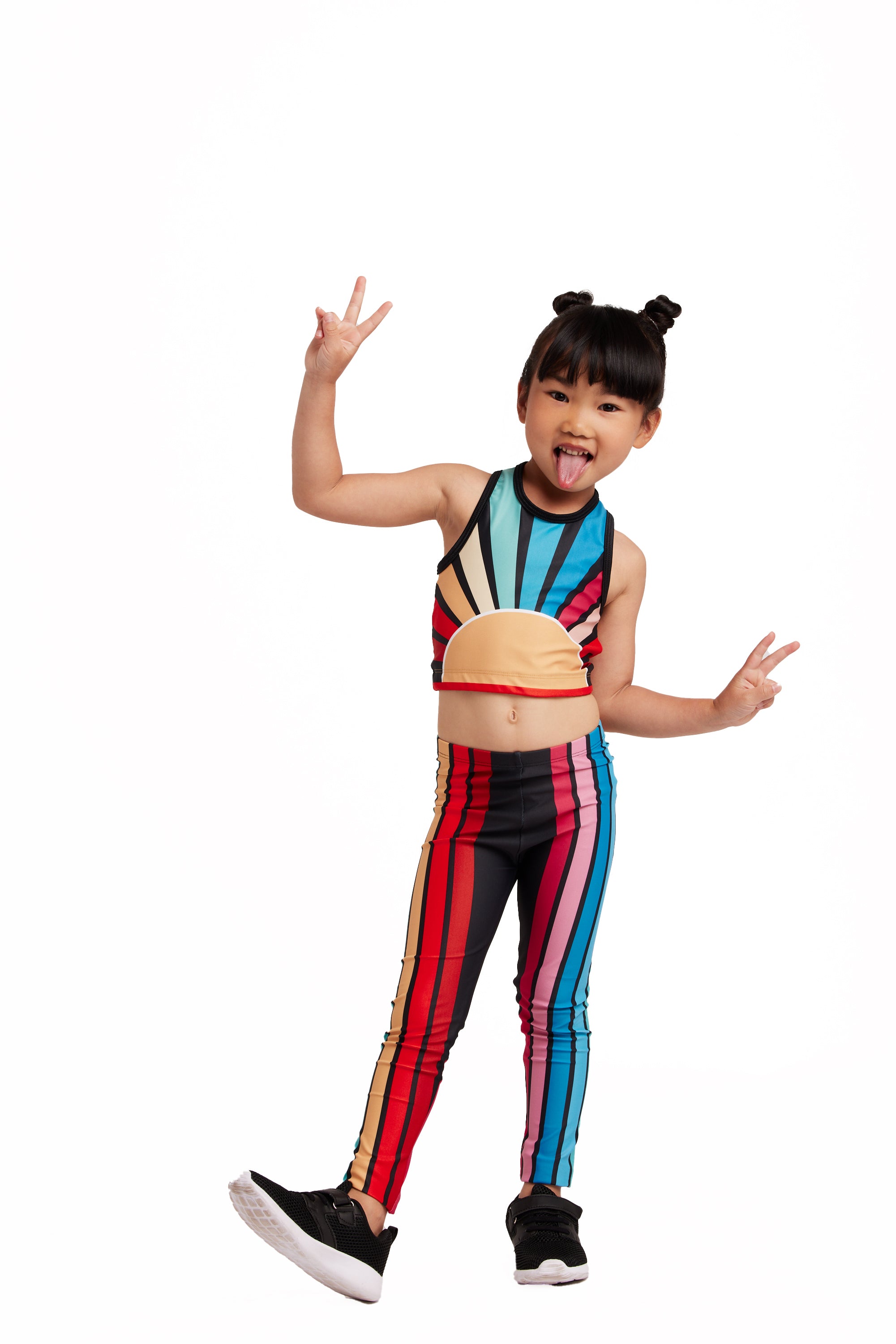 Roller Rainbow Kids Legging - Goldsheep Clothing