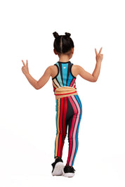 Roller Rainbow Kids Legging - Goldsheep Clothing