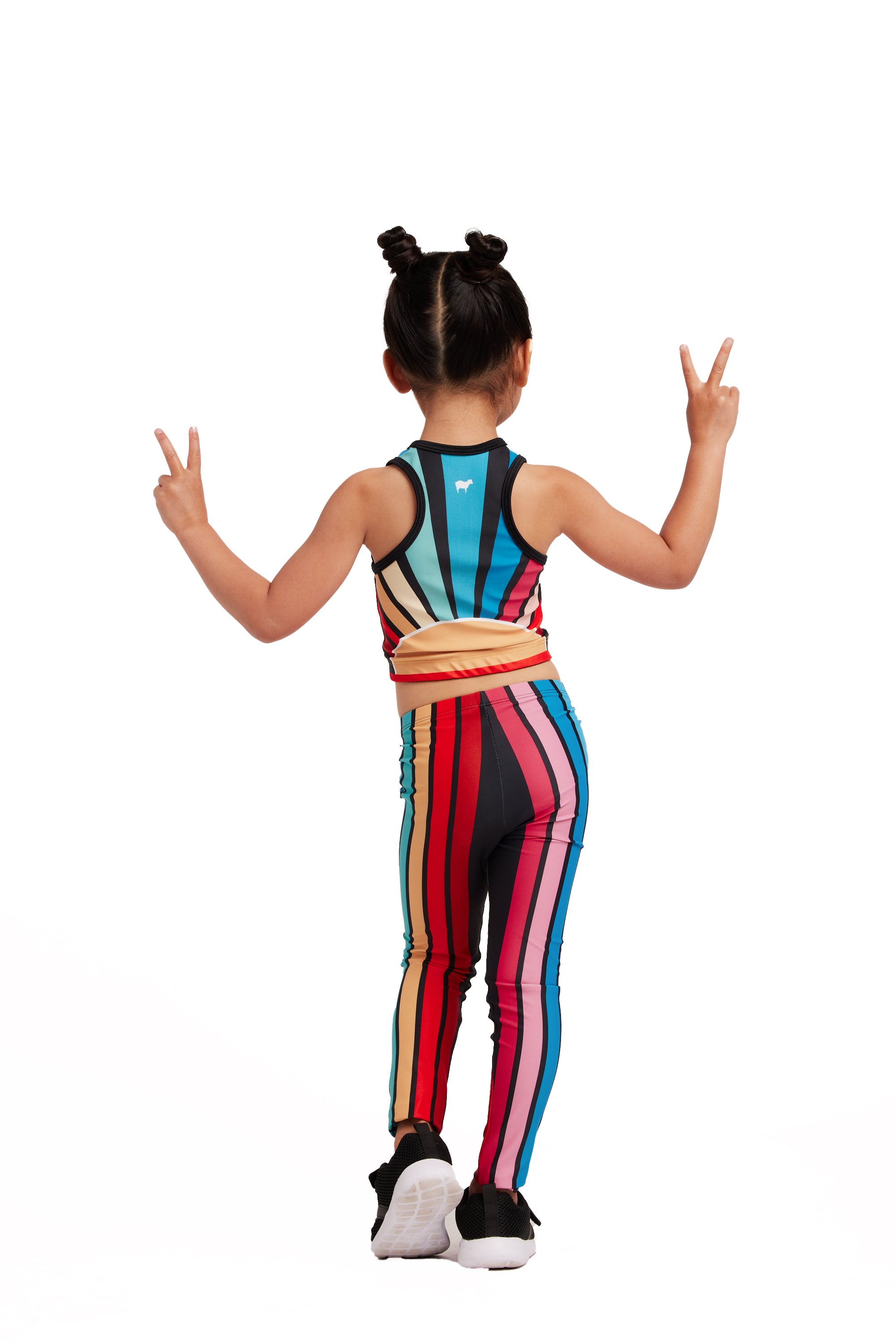 Roller Rainbow Kids Legging - Goldsheep Clothing