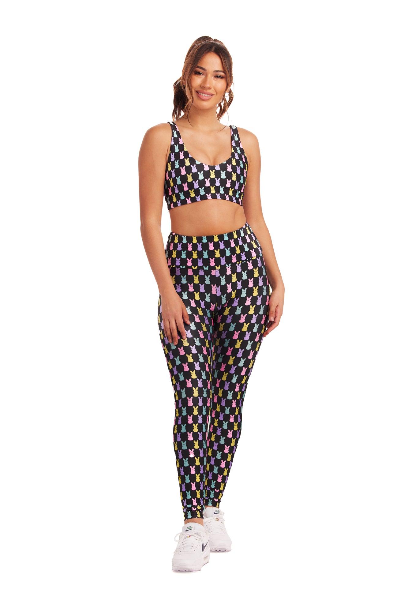 Neon Mini Bunnies Legging - Goldsheep Clothing