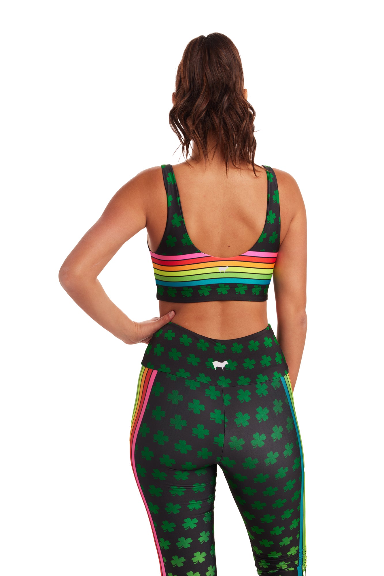 Neon Clover Rainbow Stripe U-Bra - Goldsheep Clothing