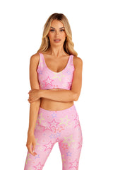 Pastel Pink Stars U-Bra