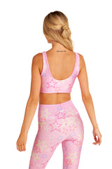 Pastel Pink Stars U-Bra