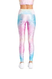 Pastel Tie-Dye Stars Legging - Goldsheep Clothing