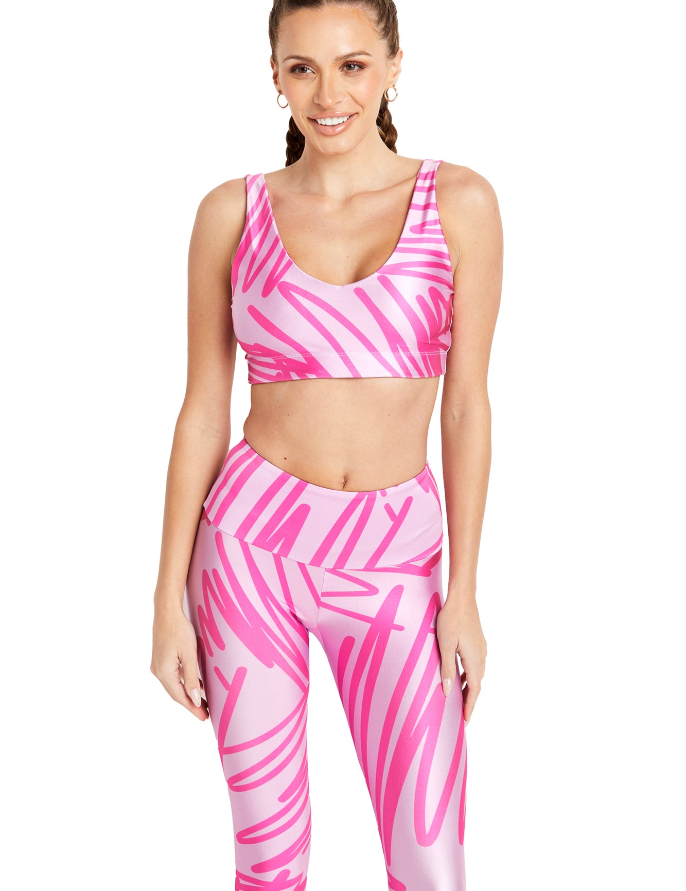 Pink Scribble U-Bra - Goldsheep Clothing