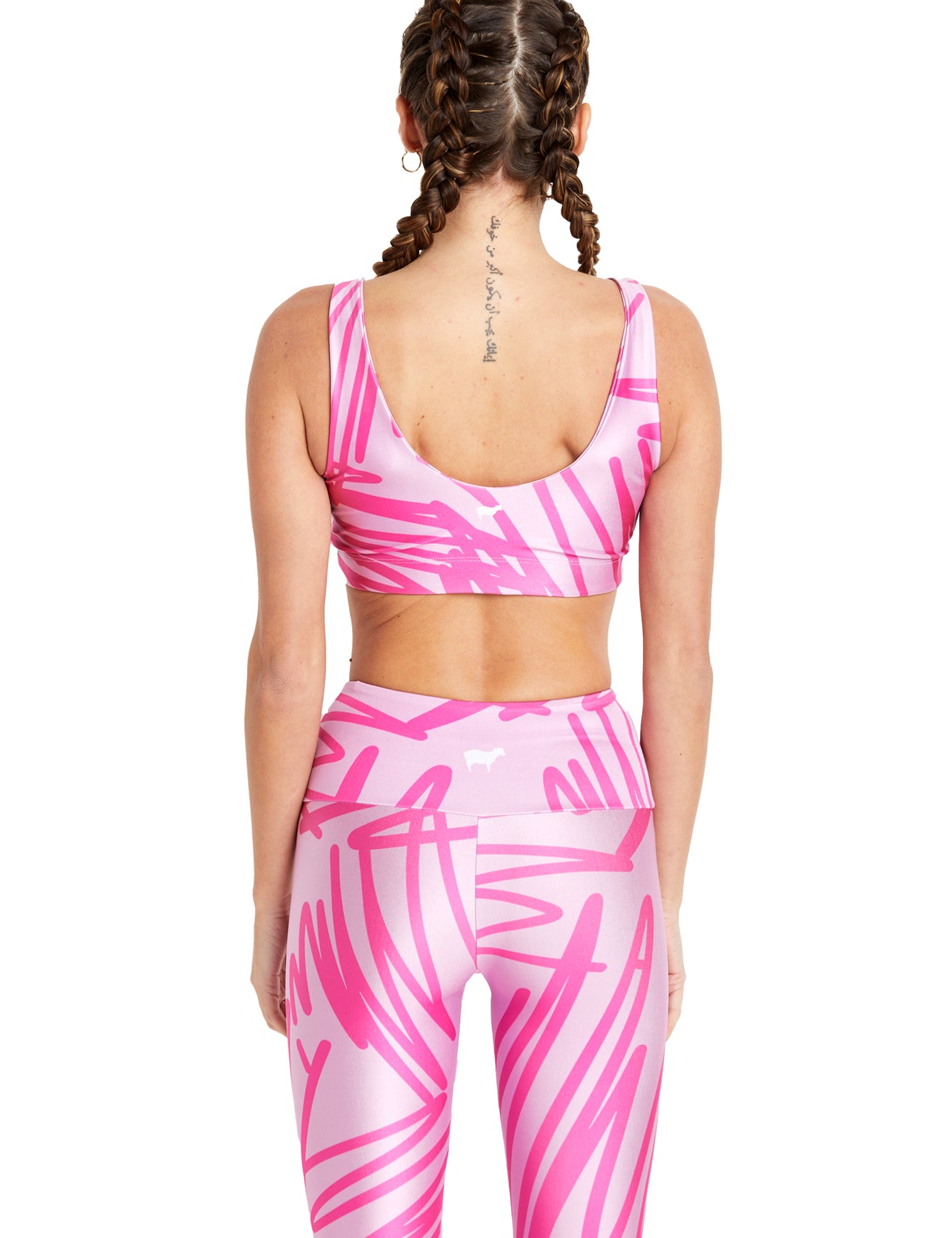 Pink Scribble U-Bra - Goldsheep Clothing