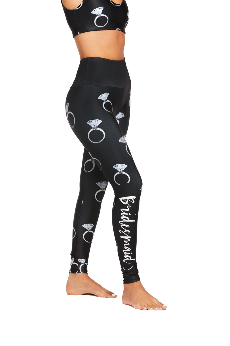 Bridesmaid Bling Bling Legging