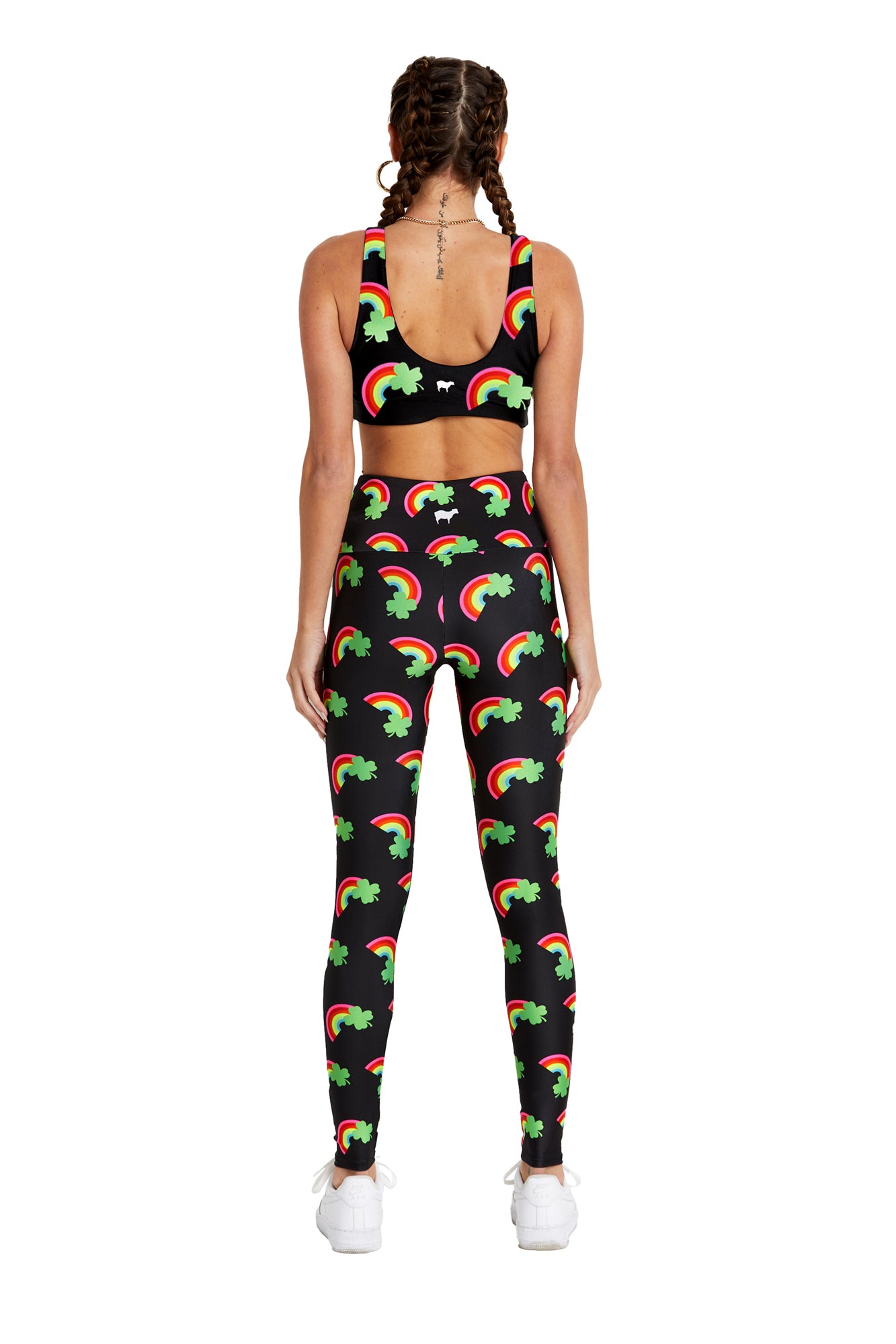 Neon Rainbow Clover U-Bra - Goldsheep Clothing