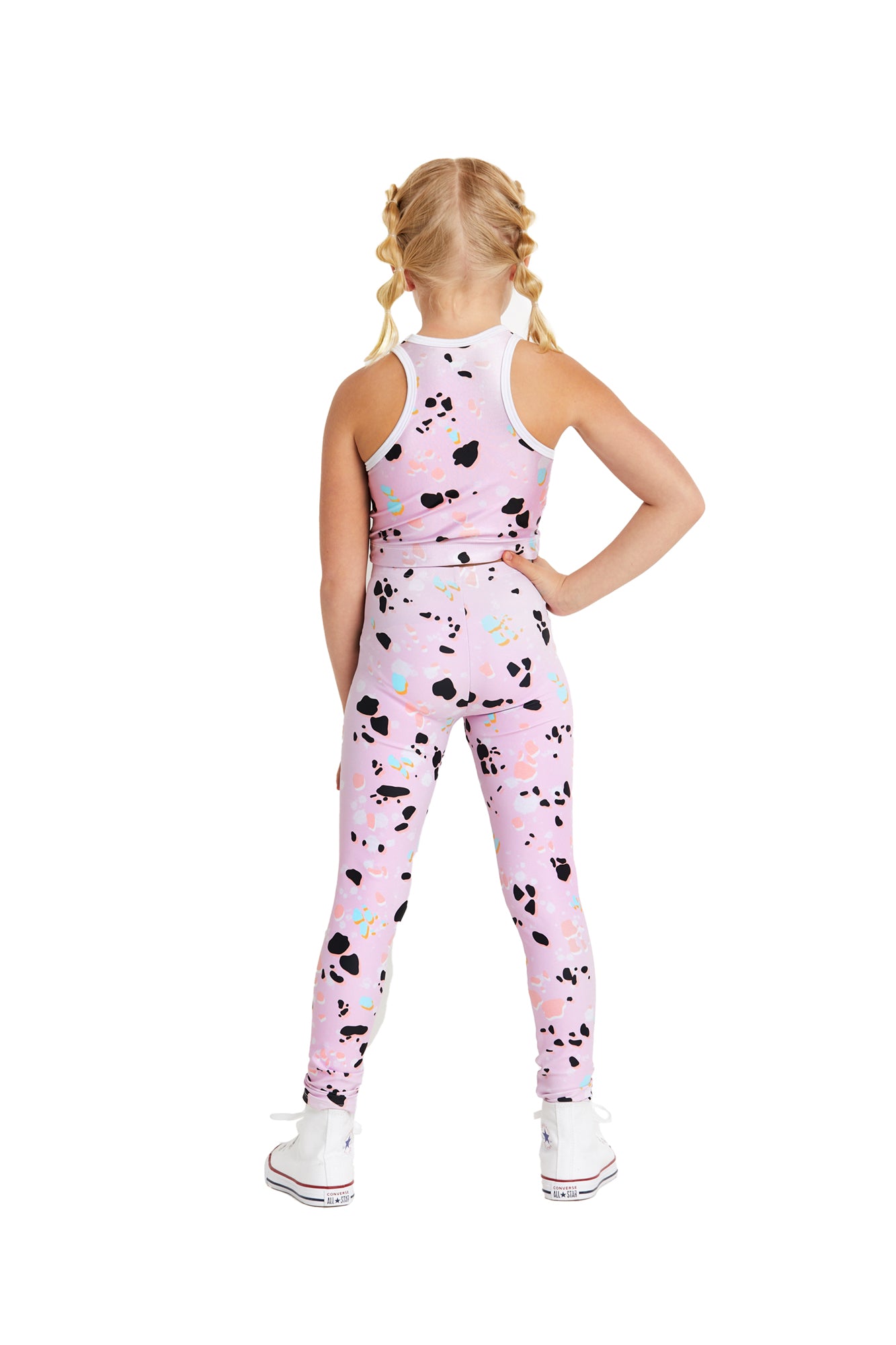 Summer Speckles Kids Legging - Goldsheep Clothing