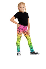 Ombre Bunnies Kids Legging