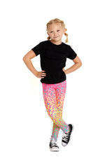 Ombre Easter Cheetah Kids Legging