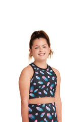 Desert Crystals Kids Crop Top