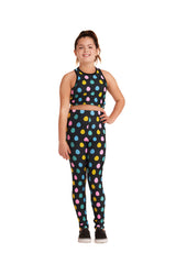 Neon Easter Eggs Kids Legging