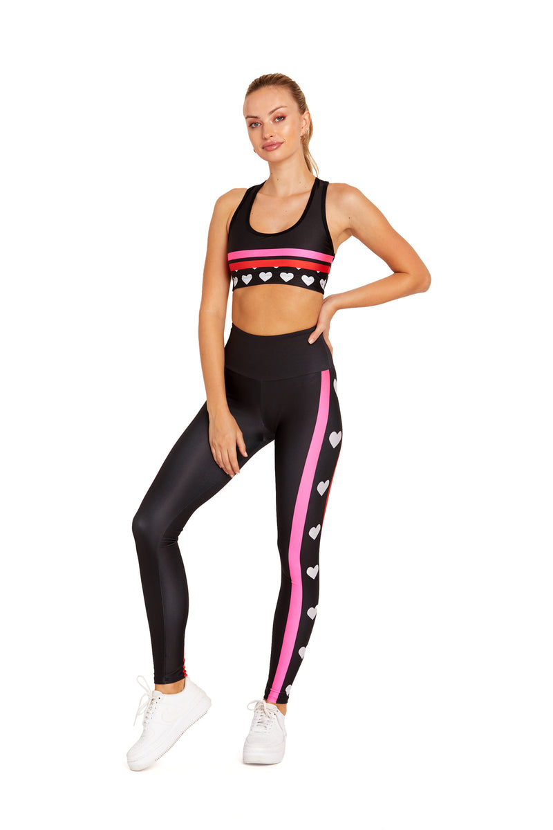 Heart Stripes Legging