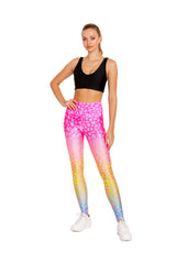 Ombre Easter Cheetah Legging