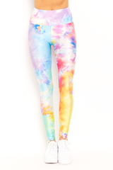 Neon Tie Dye Legging