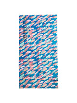 Pink and Blue Paint Stroke Towel